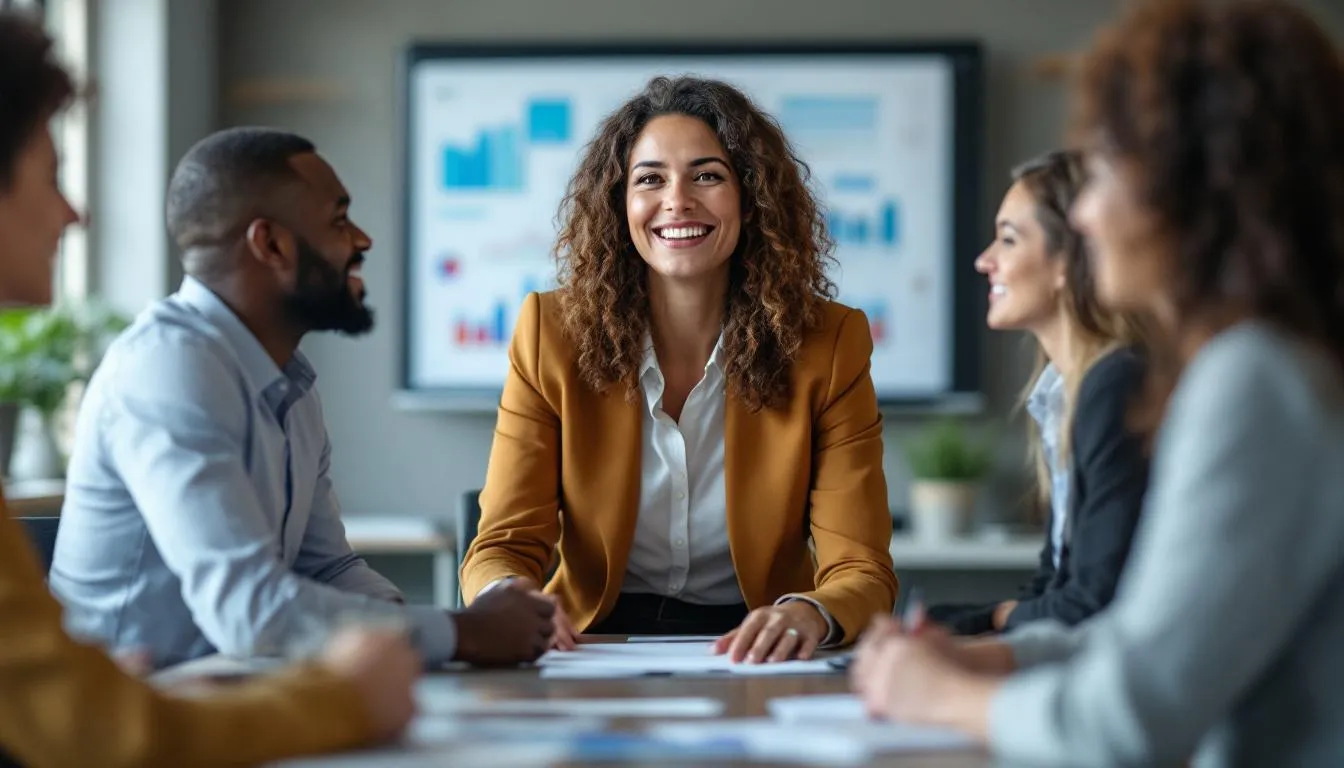 Un manager de transition inspire son équipe