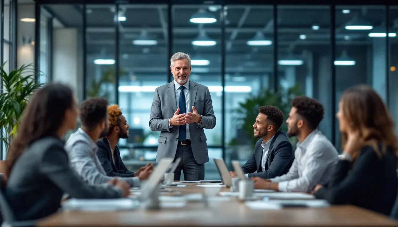 Un leader senior en management de transition