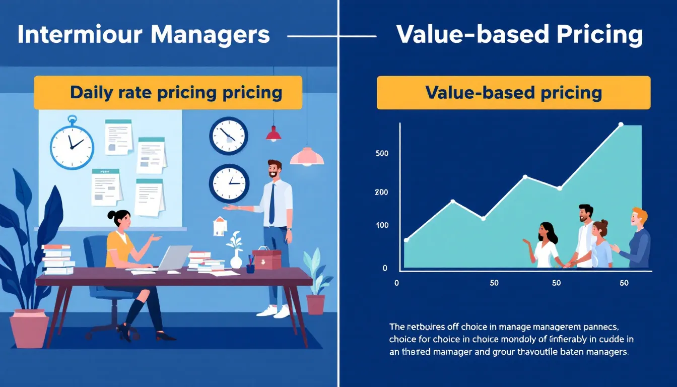 Modèles de tarification pour les managers de transition