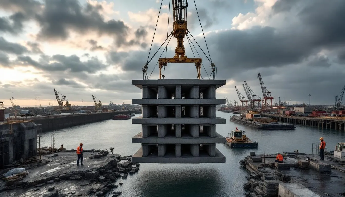 Au Havre, 20 000 acropodes : la digue géante qui protège Port 2000