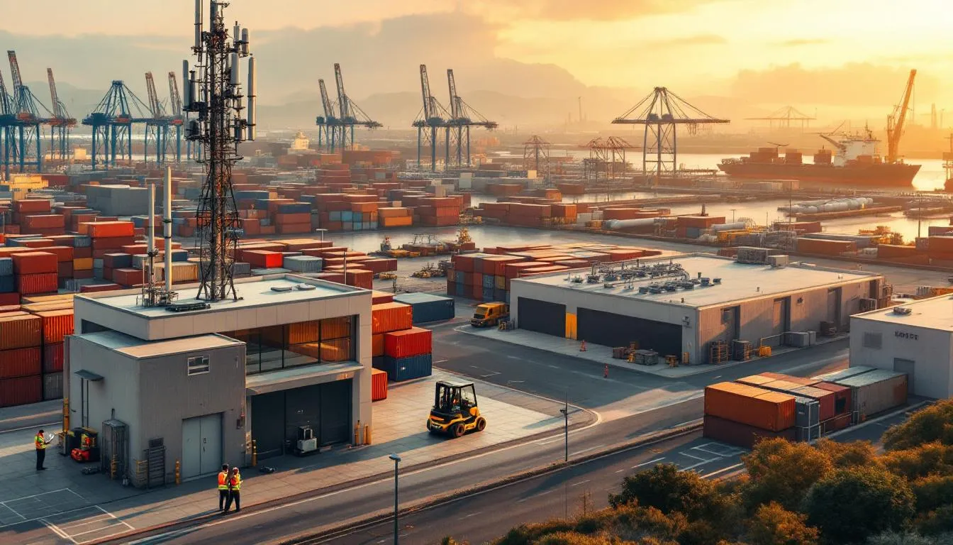 Fos‑Berre : Unitel installe un réseau 5G privé souverain pour l’industrie du futur