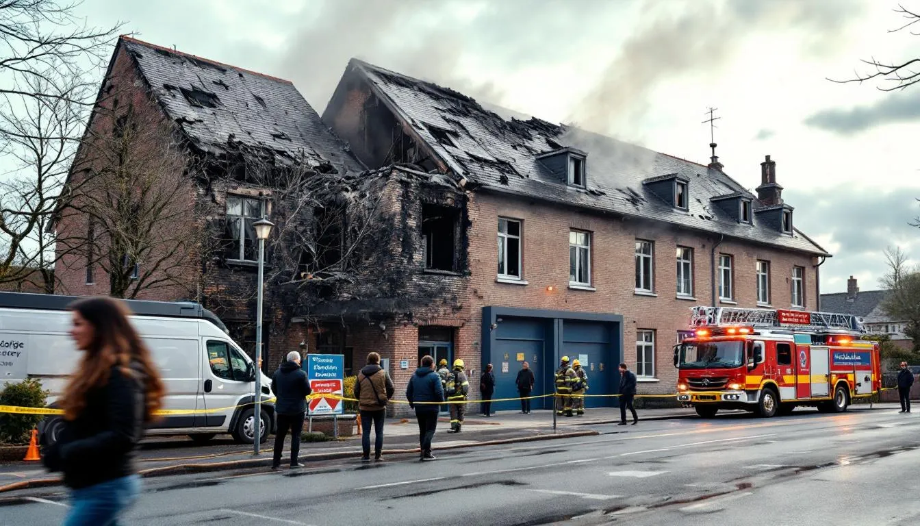 Incendie au collège Saint‑Exupéry (Maine‑et‑Loire) : dégâts importants et rentrée décalée