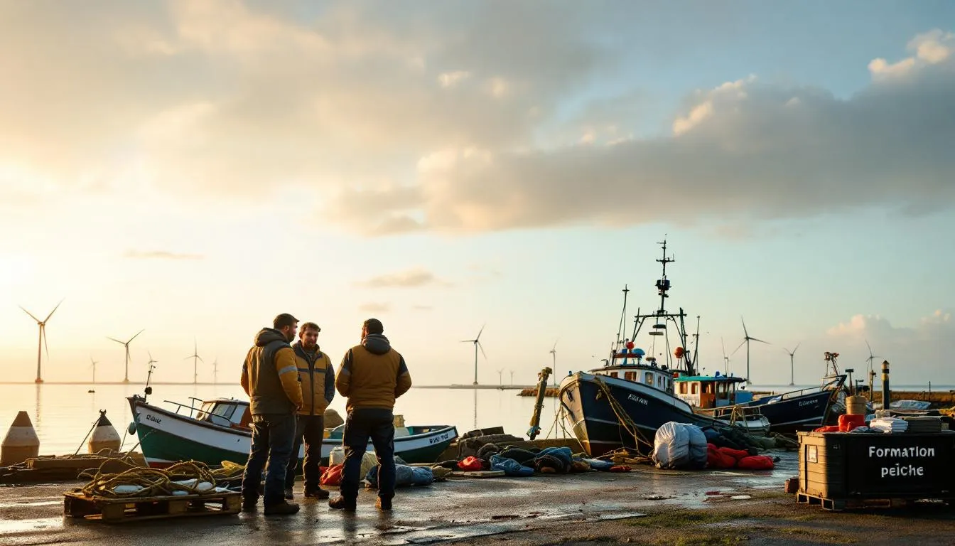 Taxe éolienne : quels premiers projets profitent aux pêcheurs en Pays de la Loire ?