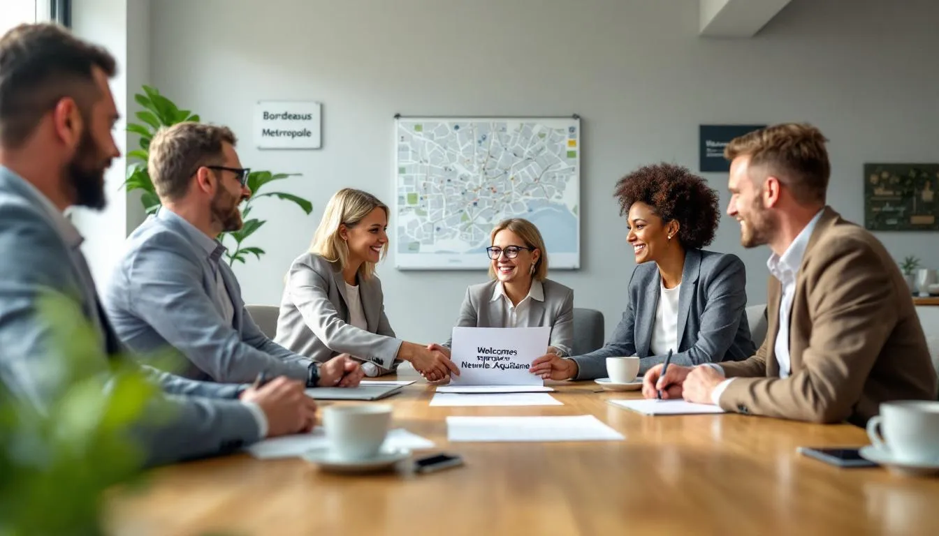 Bordeaux Métropole investit 500 k€ dans le fonds régional Welcome Entrepreneurs Nouvelle‑Aquitaine