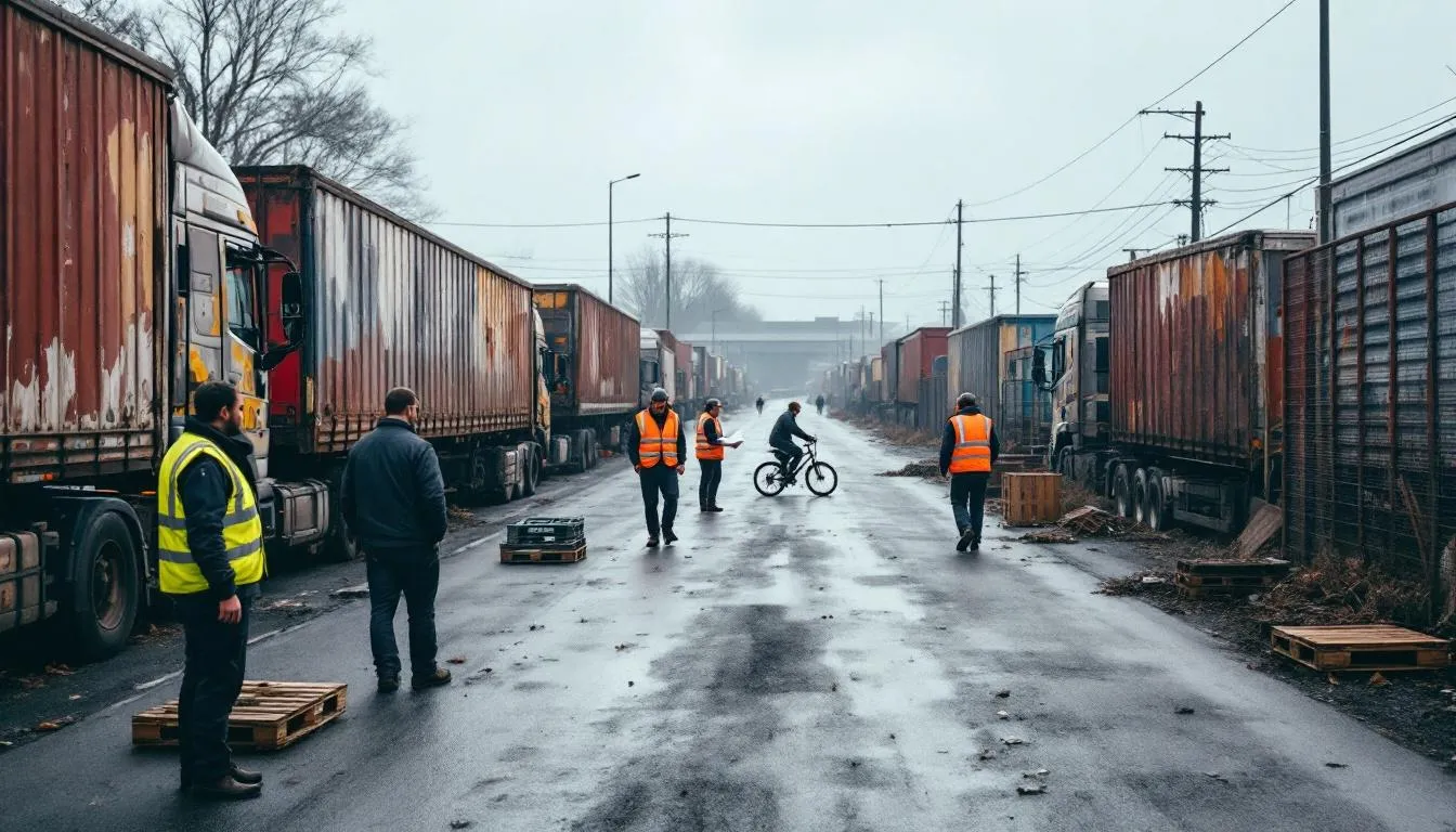 VIDÉO. « Un vrai dépotoir ! » : des cimetières de camions dans les zones industrielles d’Île-de-France