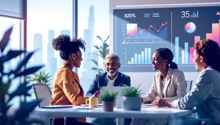 Réunion sur le ROI social en management de transition