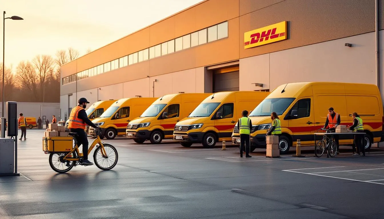 DHL Express accélère le virage vert dans le Grand Est