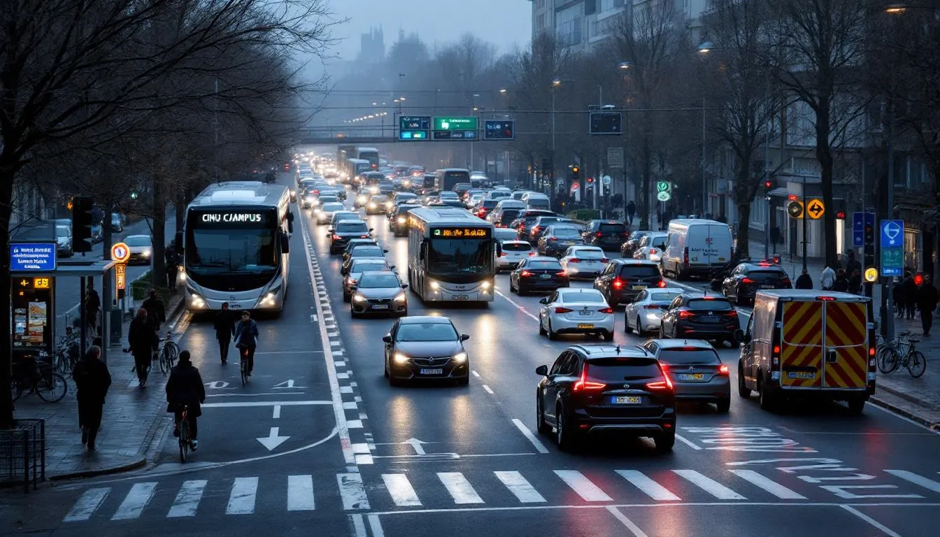 Soixante-neuf heures perdues dans les bouchons : Dijon 17e ville la plus embouteillée de France