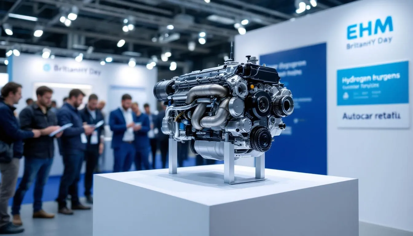 À Saint‑Brieuc, EHM présente son moteur hydrogène et ambitionne l’industrialisation en Bretagne