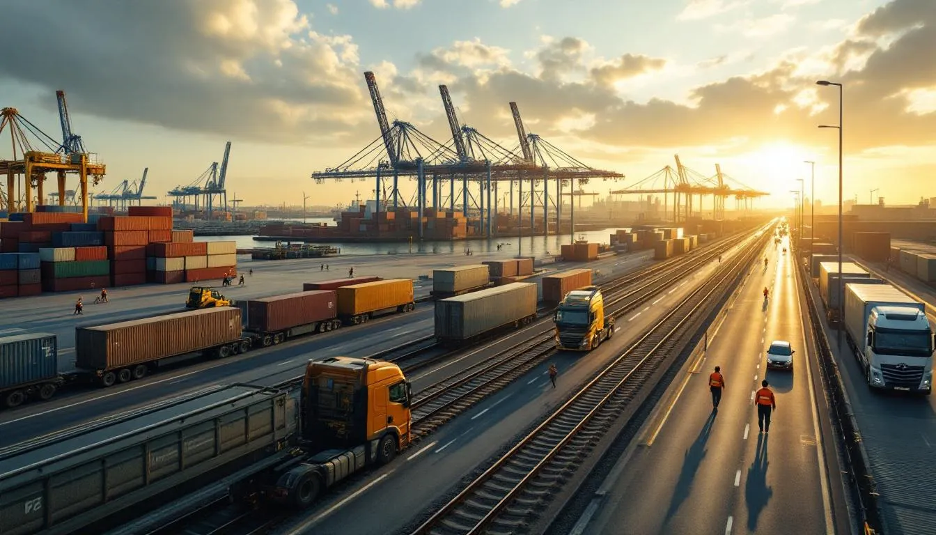 Grand Port Maritime de Bordeaux — Bassens et Verdon, terminal conteneurs, voies ferrées et ferme solaire