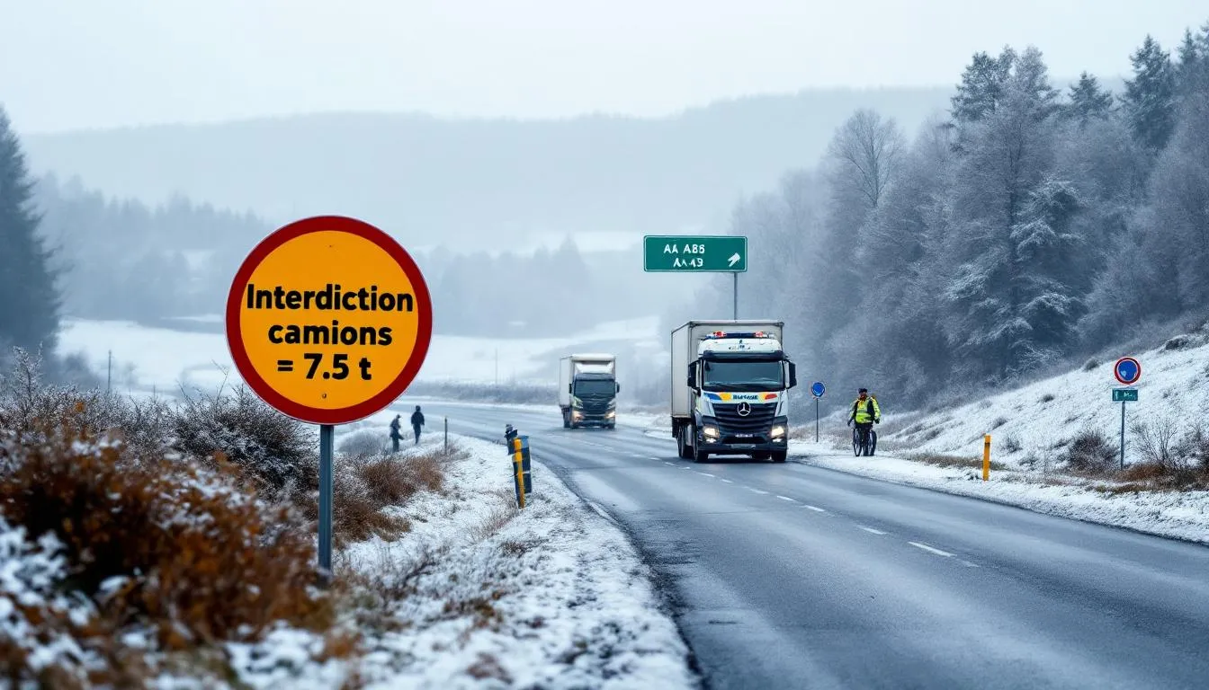 RN83 (Besançon–Poligny) : interdiction des PL en transit, quelles conséquences ?