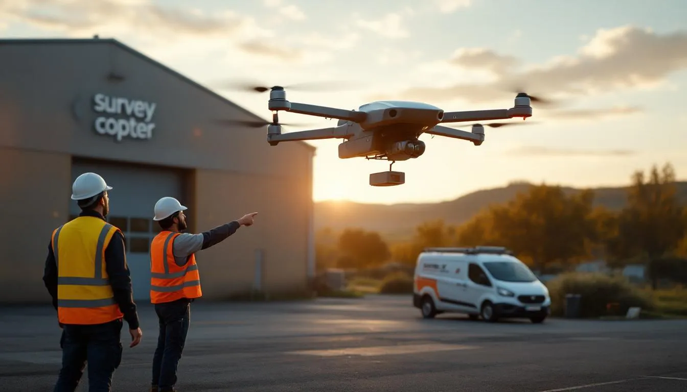 Pierrelatte : Survey Copter lance le Capa‑X, drone pour logistique et sécurité