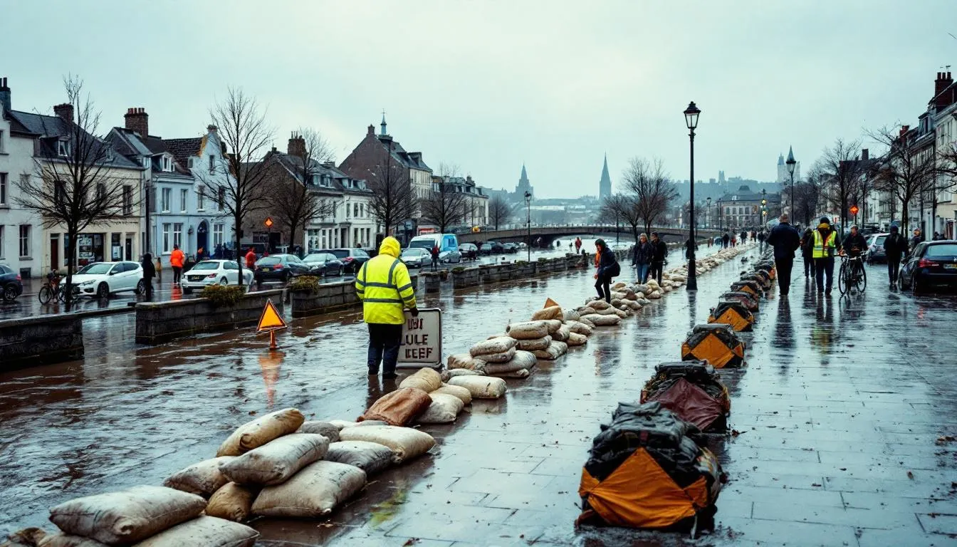 Inondations à Rennes : la Vilaine monte, logistique et transports sous pression
