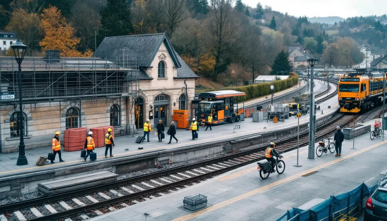 Jura et Auvergne‑Rhône‑Alpes : les grands chantiers SNCF à suivre en 2026