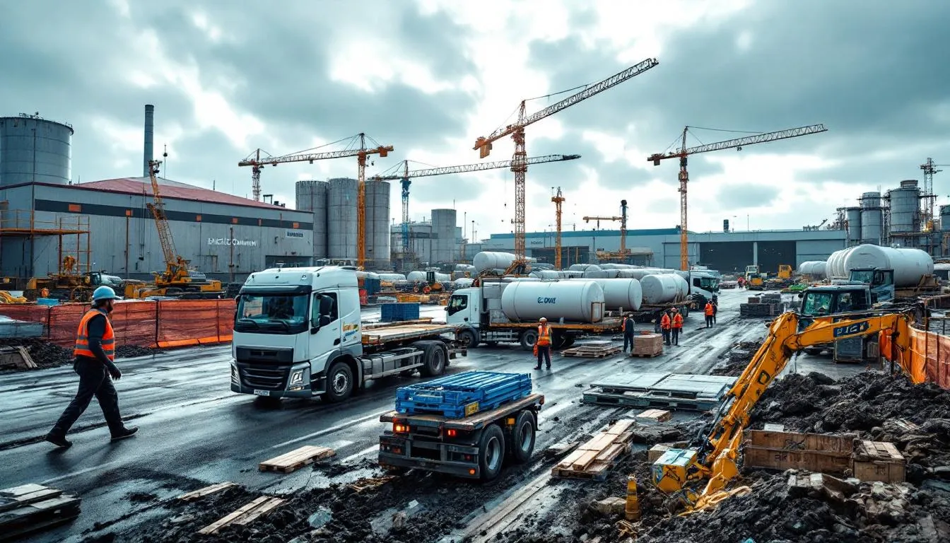 Plastic Omnium lance le chantier de son usine de réservoirs hydrogène pour PL