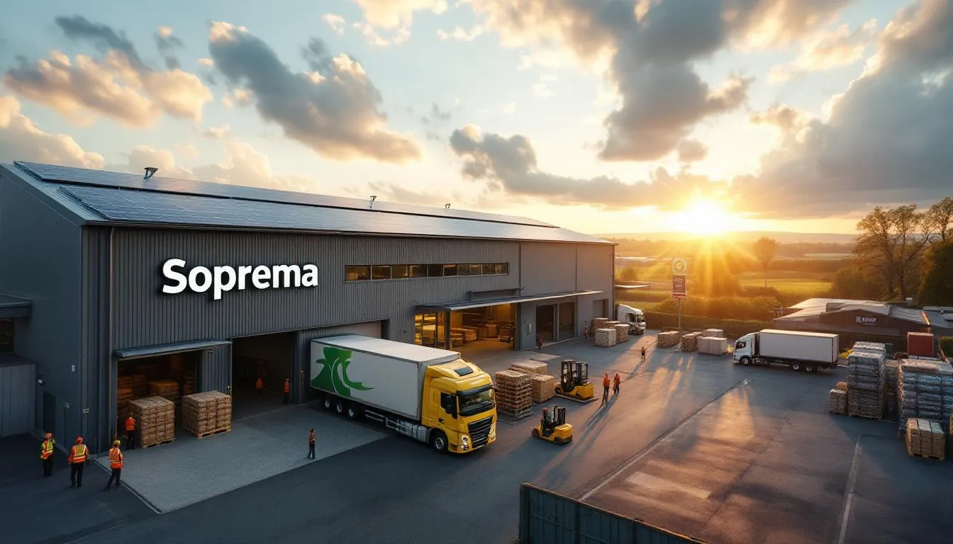 Soprema inaugure à Beaune une usine dédiée au recyclage de la glassine