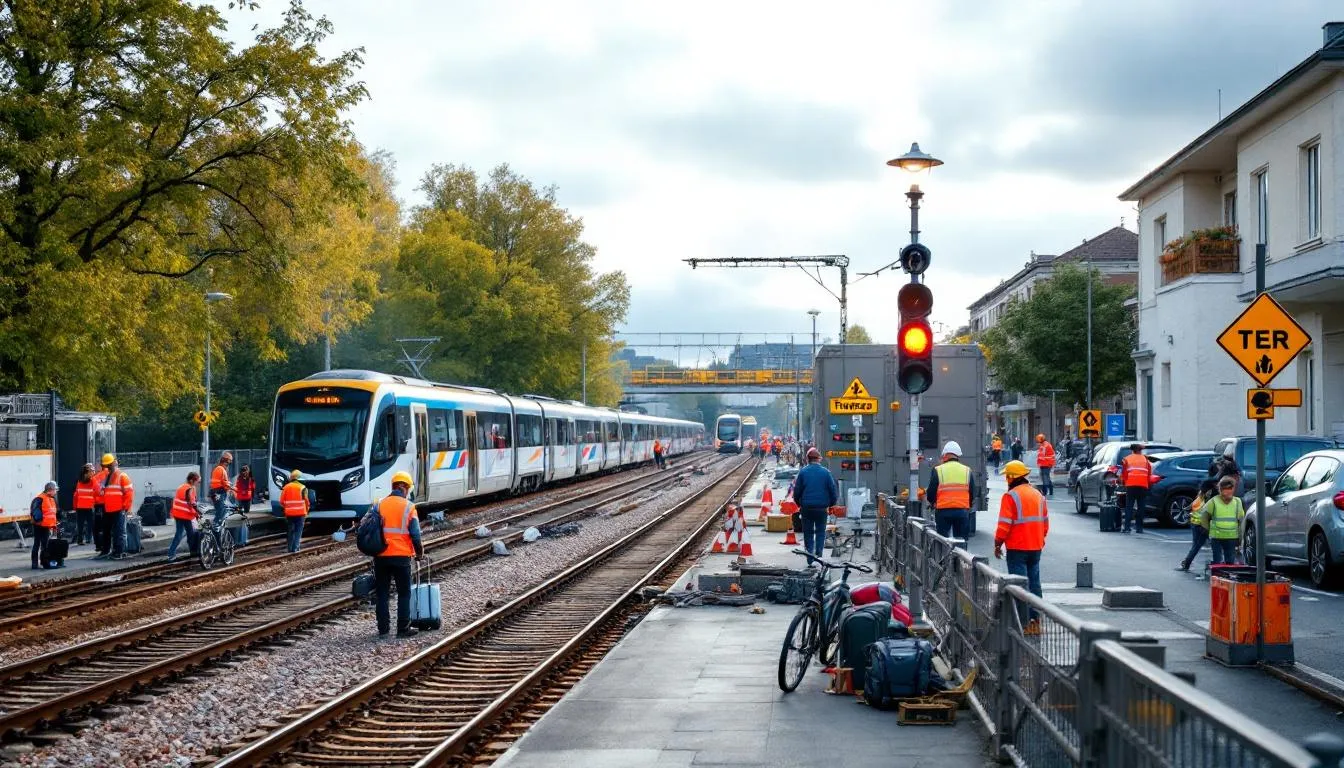 Travaux à Chagny : trafic ferroviaire adapté ce week‑end, quelles conséquences pour la logistique ?