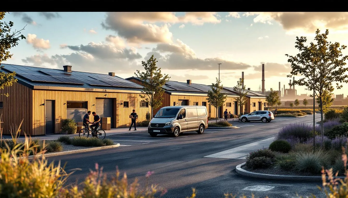 Villages d’entreprises à Saint‑Nazaire : foncier optimisé, carbone réduit