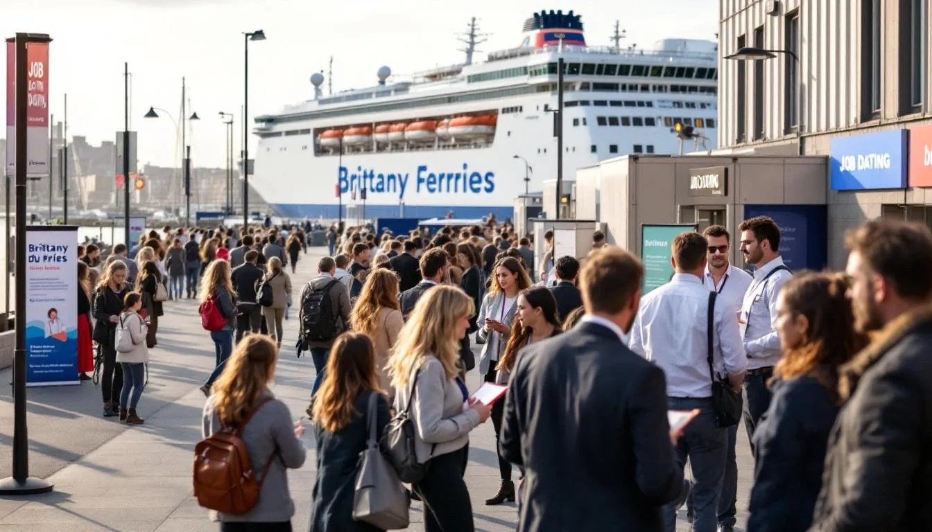 Saint‑Malo : Brittany Ferries lance un job dating pour 660 saisonniers