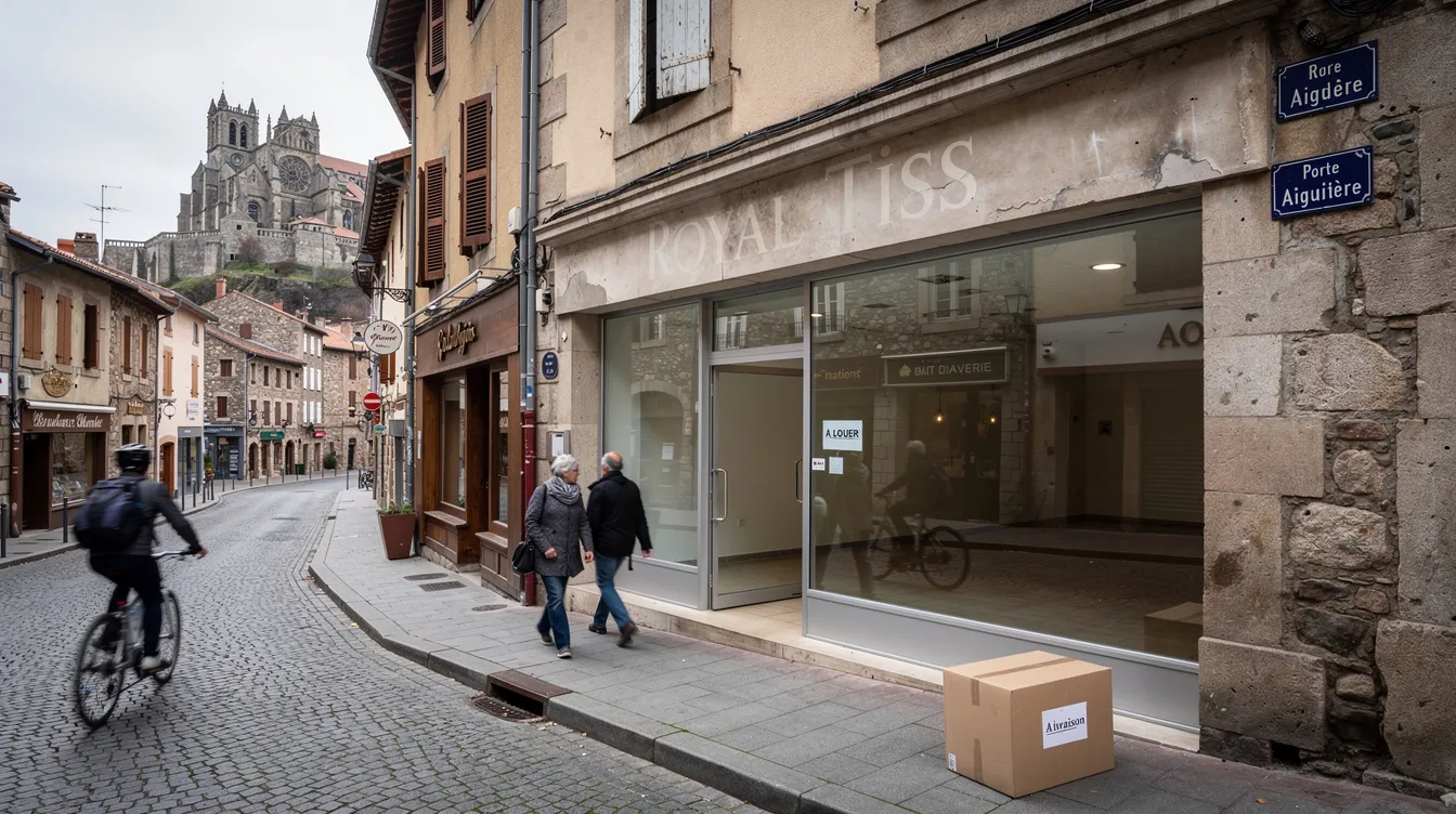 Plus d’un an après sa fermeture, Royal Tiss va laisser place à une nouvelle enseigne au Puy-en-Velay