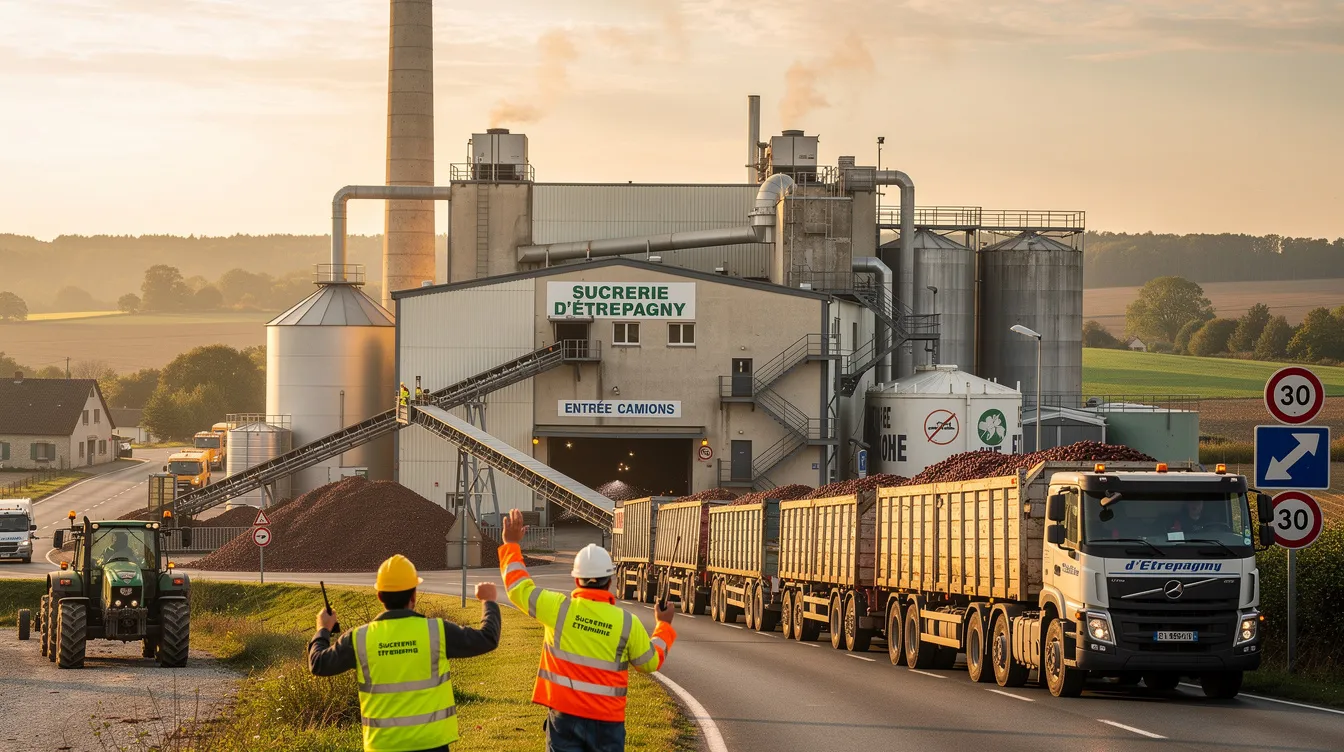 Eure : des rendements records pour les usines Saint Louis Sucre après la campagne betteravière