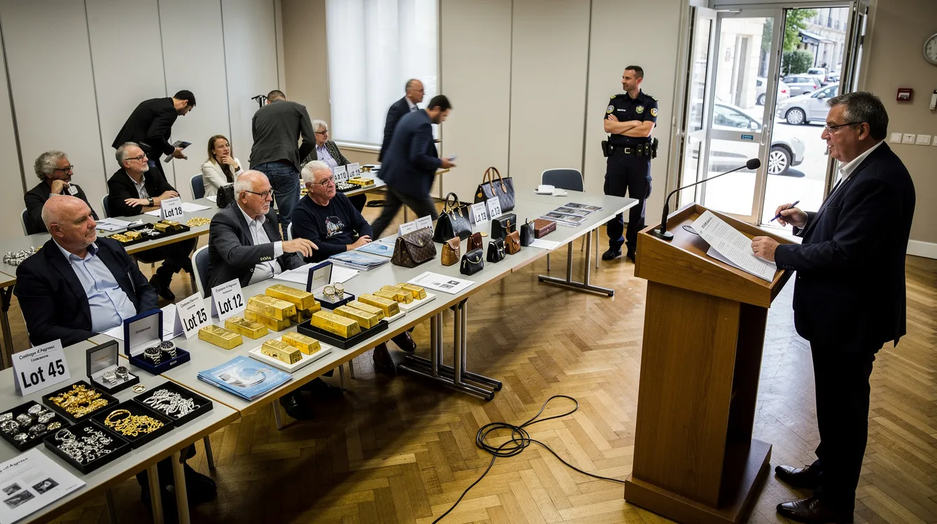 Marseille : 350 lots confisqués vendus aux enchères, prix cassés et enjeux financiers