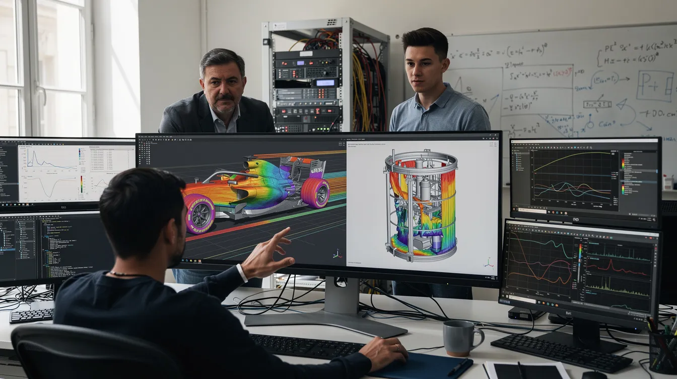 Du nucléaire à la Formule 1 : Monhade (Bordeaux) veut rendre la simulation numérique plus simple et moins coûteuse