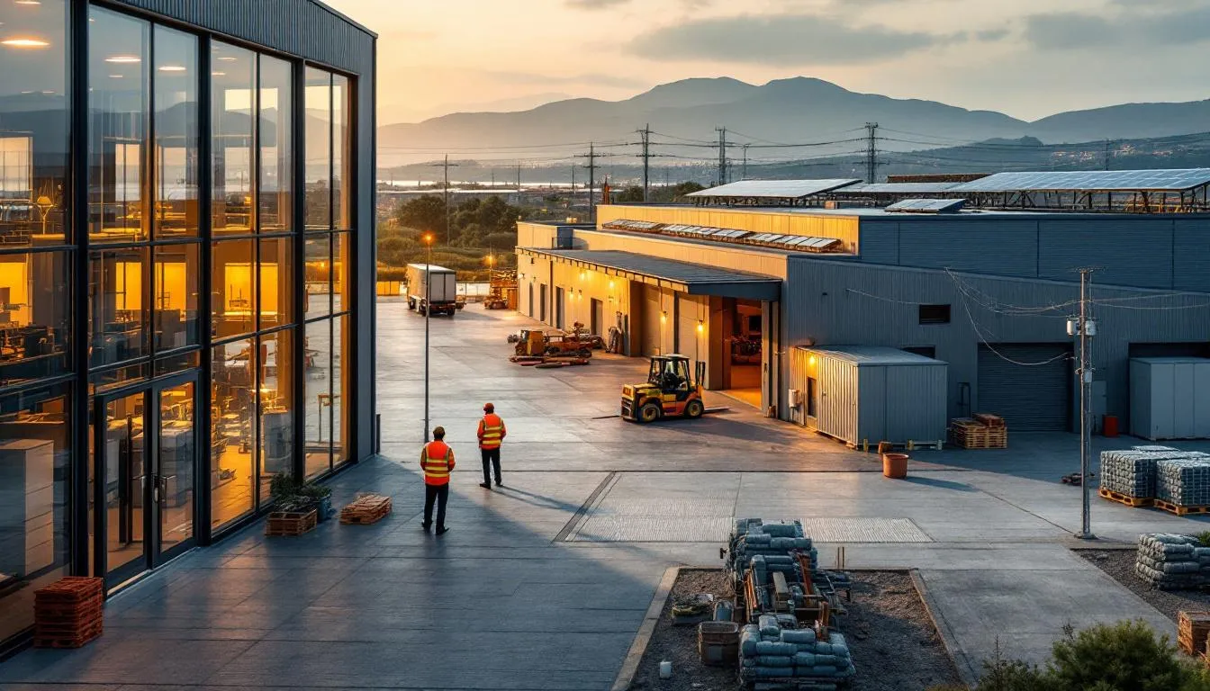 Usine des Bouches-du-Rhône en transition vers l’électricité pour produire mieux