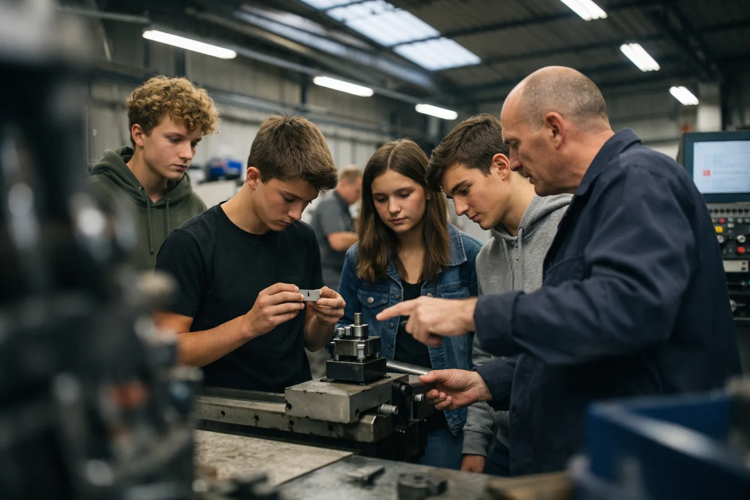 Dans le Perche, l’industrie attire déjà les collégiens