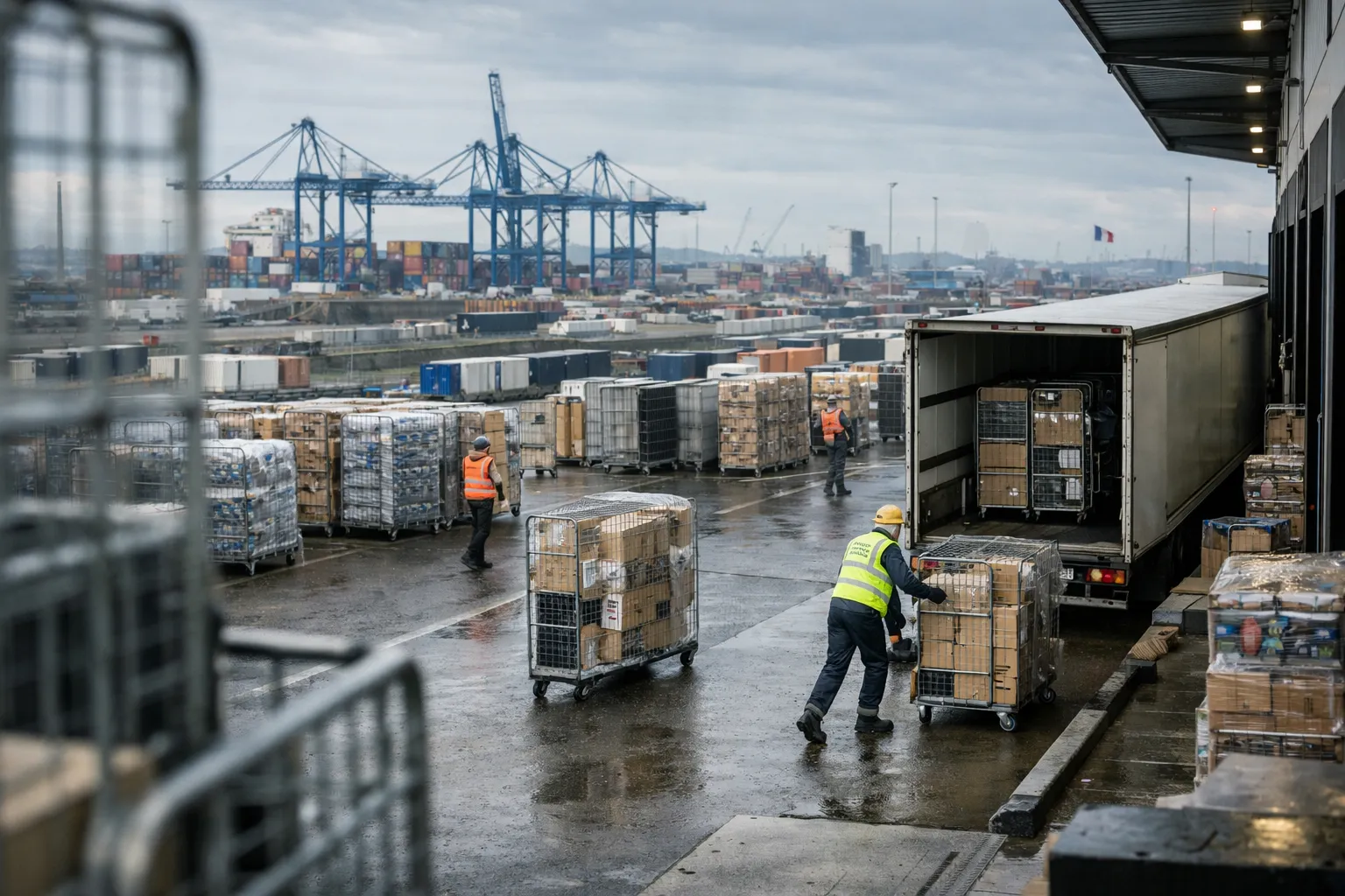 Rolls de manutention : levier discret de la logistique en Hauts-de-France