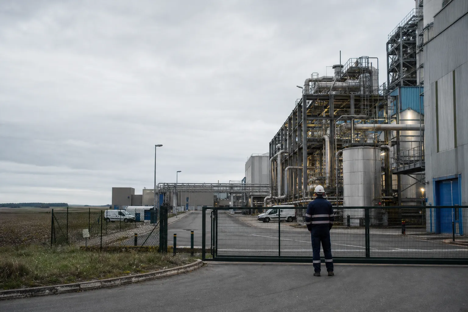 Site industriel pharmaceutique d’Orgapharm à Pithiviers, dans un contexte de liquidation et de reprise