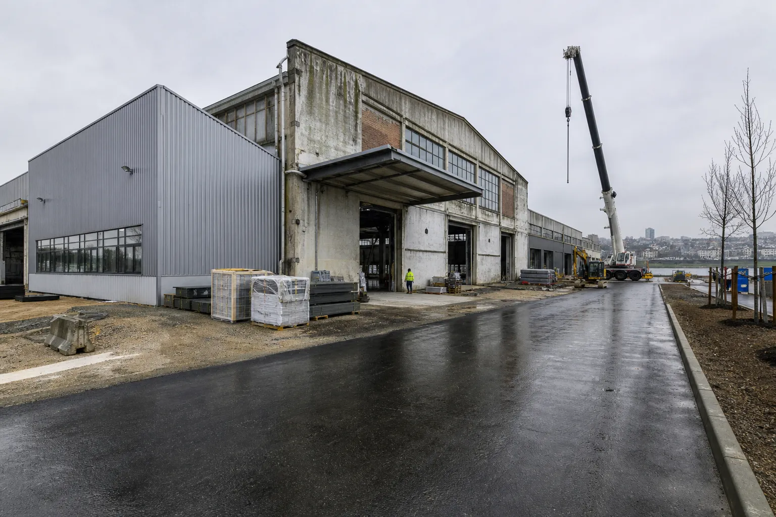 Reconversion d’une ancienne friche industrielle en site d’activité à Argenteuil